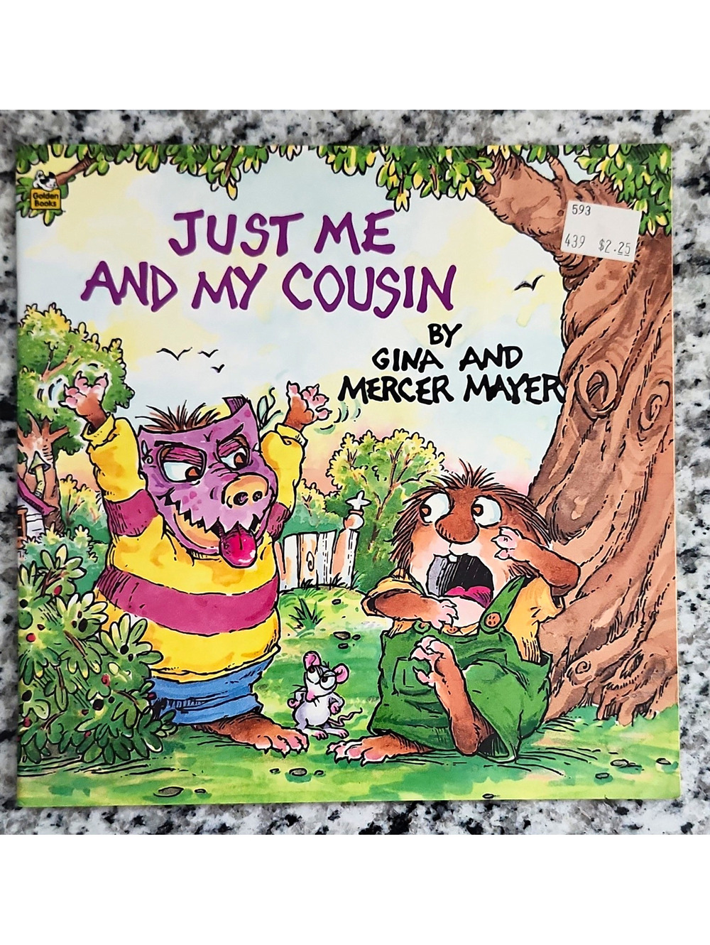 Golden Look-Look Books Just Me and My Cousin Mercer Mayer HC 1992 Illus 4-8